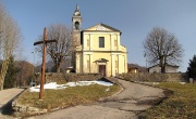 62 La chiesa di San Pietro d'Orzio, scendo su strada fino a San Giovanni Bianco...